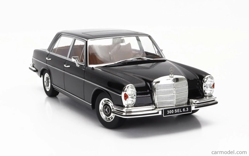 Kk-scale Mercedes benz S-class 300sel 6.3 (w108) 1967-1972 1:18 Black