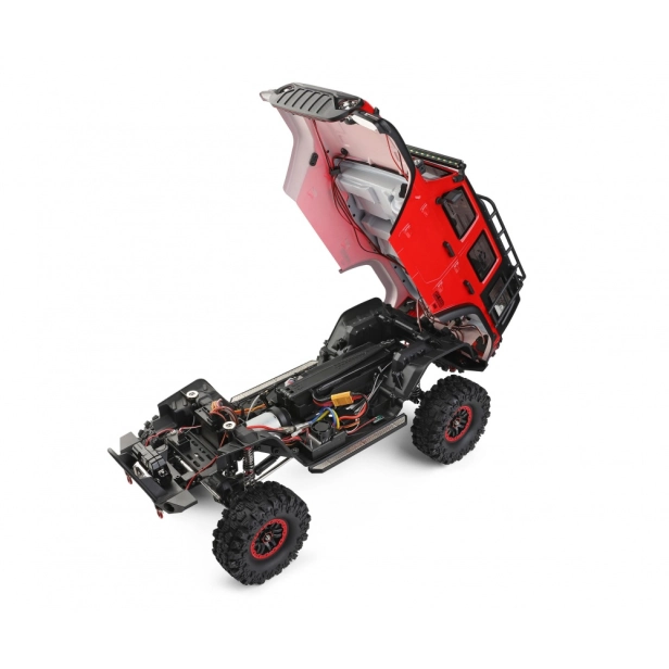 RC auto DF-4S PRO Crawler 313 mm 1:10, červená