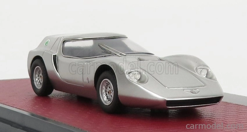 Matrix modely v mierke Alfa romeo Osi Scarabeo 1966 1:43 Silver Met