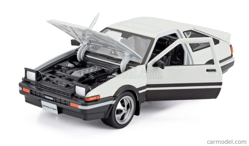 Maisto Toyota Sprinter Trueno Ae86 1979 1:24 Bílá Černá
