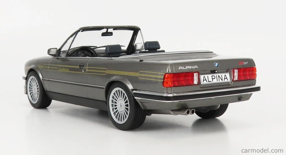 Mcg BMW radu 3 (e30) Alpina C2 2.7 Cabriolet 1989 1:18 Sivá