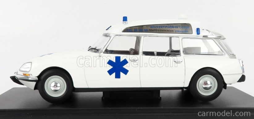 Edicola Citroen Ds20 Break Sw Station Wagon Ambulance 1974 1:24 biela