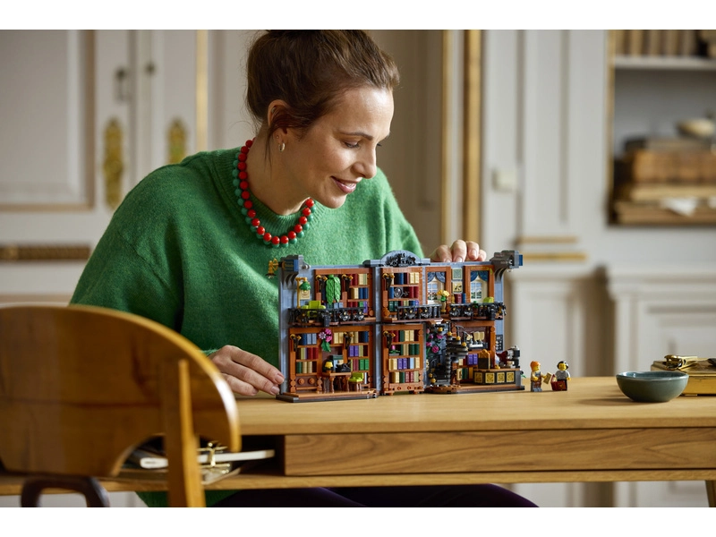 LEGO Icons - Knižní zarážka: Knihkupectví