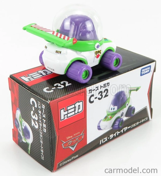 Tomica Walt Disney Pixar Autá - Buzzy Lightyear 1:64 Biely lilac