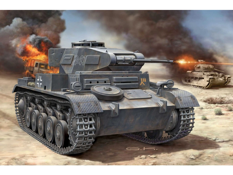 Revell PzKpfw II Ausf. F (1:76) (súprava)