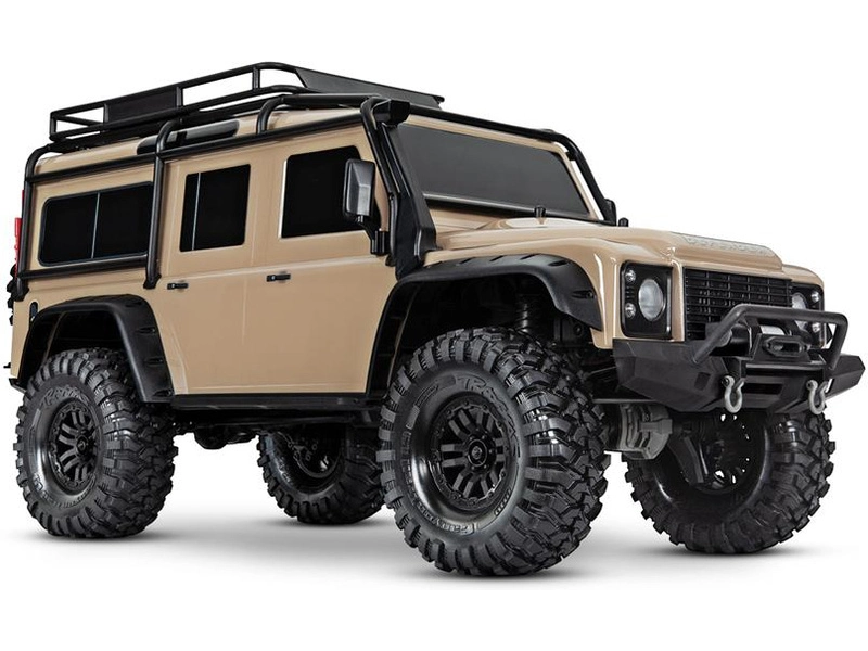 RC auto Traxxas TRX-4 Land Rover Defender 1:10 TQi RTR, písková