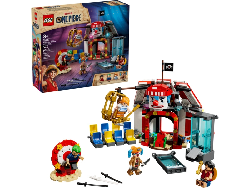 LEGO ONE PIECE - Klaun Buggy a jeho cirkusový stan
