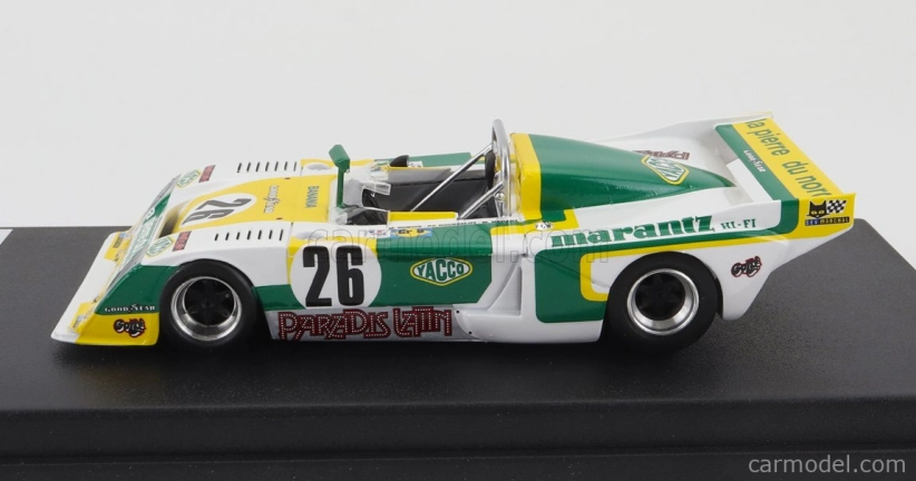 Trofeu Chevron B36 2.0l S4 Team Societe Racing N 26 24h Le Mans 1979 P.rousselot - M.dubois - M.menant 1:43 Bílá Zelená Žlutá