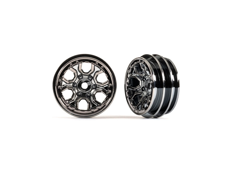 Traxxas disk 1.0" spoke čierny chróm (2)