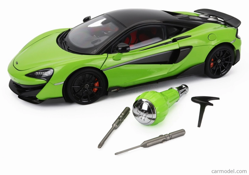 Lcd-model Mclaren 600lt 2018 1:18 Zelená
