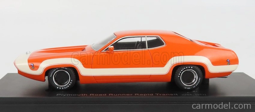Avenue43 Plymouth Road Runner Rapid Transit Usa 1971 1:43 Orange