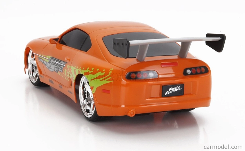 Jada Toyota Brian's Supra Mkiv 1995 - Paul Walker - Fast & Furious 1:16 Orange