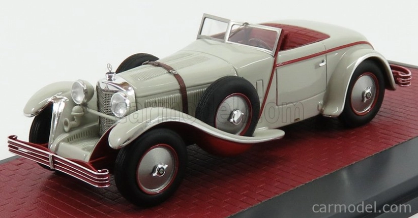 Matrix scale models Mercedes benz 680s Spider Sn35949 1:43, šedá