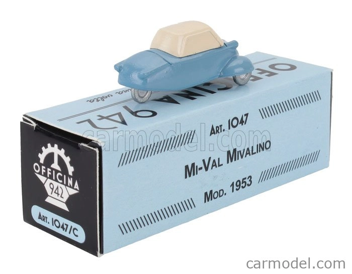 Officina-942 Mi-val Mivalino 1953 1:76 Světle Modrá Slonová Kost