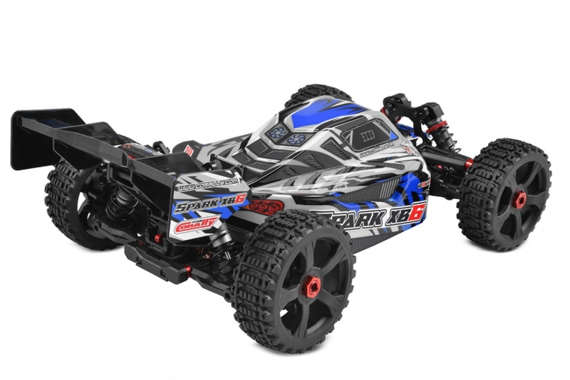 SPARK XB-6 – BUGGY 4WD – ROLLER šasi – bez elektroniky, modrá