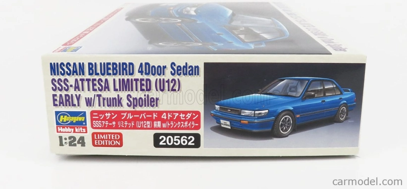 Hasegawa Nissan Bluebird Sedan Sss-attesa U12 1990 1:24 /