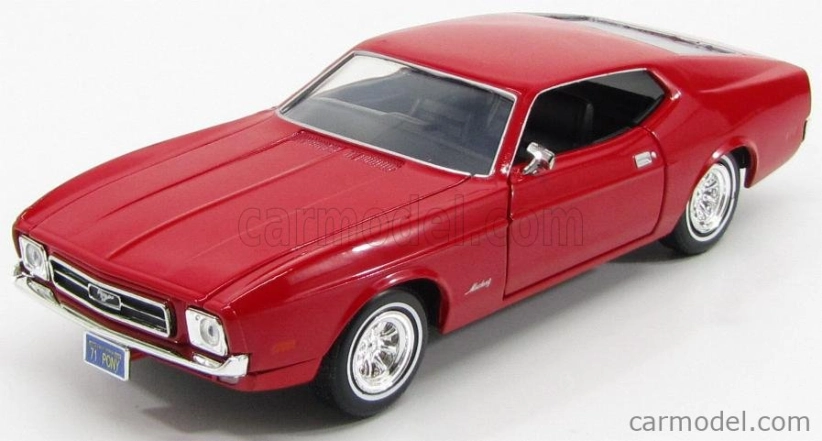 Motor-max Ford usa Mustang Coupe Sportsroof 2-door 1971 1:24 Red