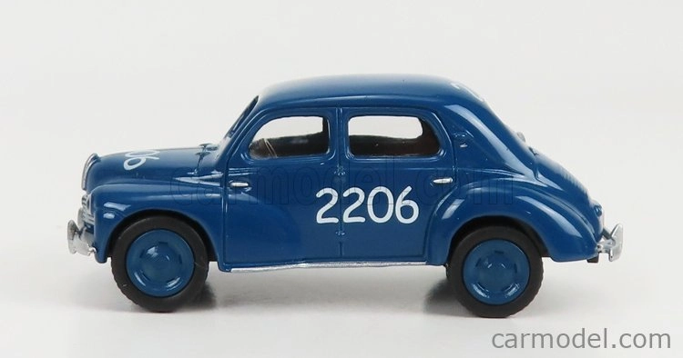 Norev Renault 4cv N 2206 Mille Miglia 1954 1:64 Modrá