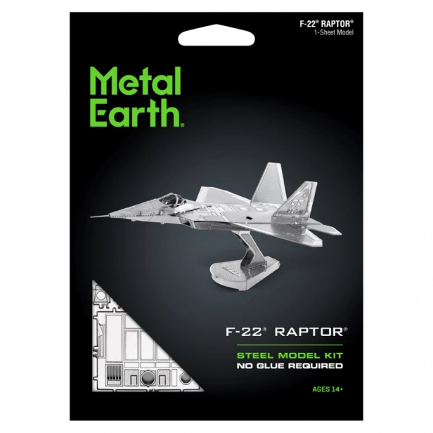 Oceľová stavebnica F22 Raptor