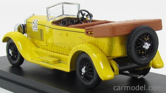 Rio-models Isotta fraschini 8a Spider N 50 Víťaz Rally Milano - Sanremo 1933 Rosalinda Bianchi Anderloni 1:43 Žltá