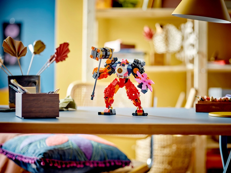 LEGO Ninjago - Technický robot Sora ako živý