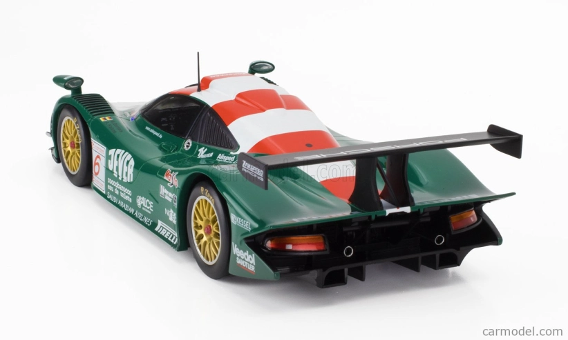 Werk83 Porsche 911 Gt1-98 3.2l Turbo Team Zakspeed Racing N 6 Fia Gt Championship Silverstone 1998 Michael Bartels - Armin Hahne 1:18 Zelená