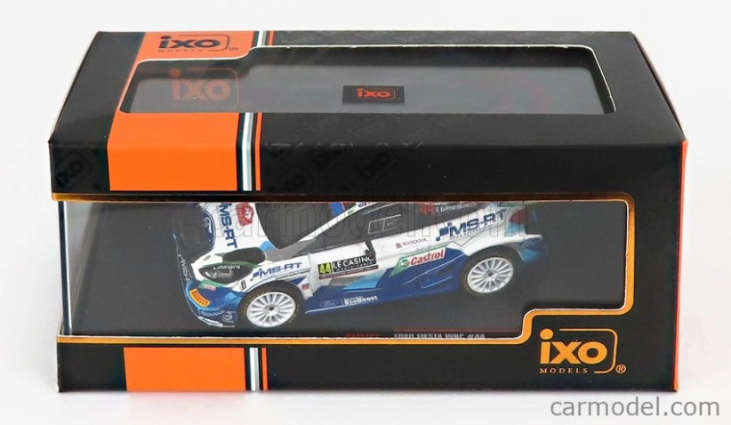 Ixo-models Ford england Fiesta Wrc N 44 Rally Montecarlo 2021 G.greensmith - E.edmondson 1:43 Blue White