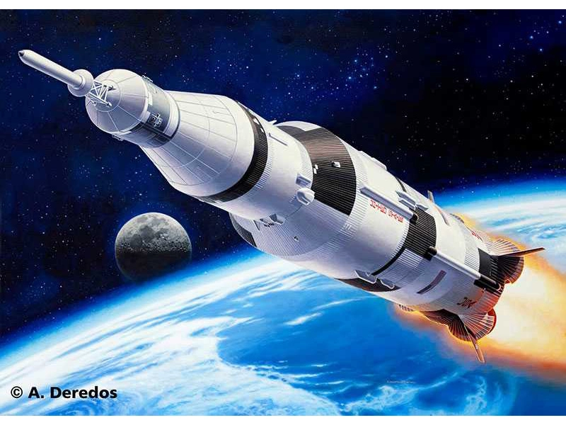  Revell Raketa Saturn V (1:144)