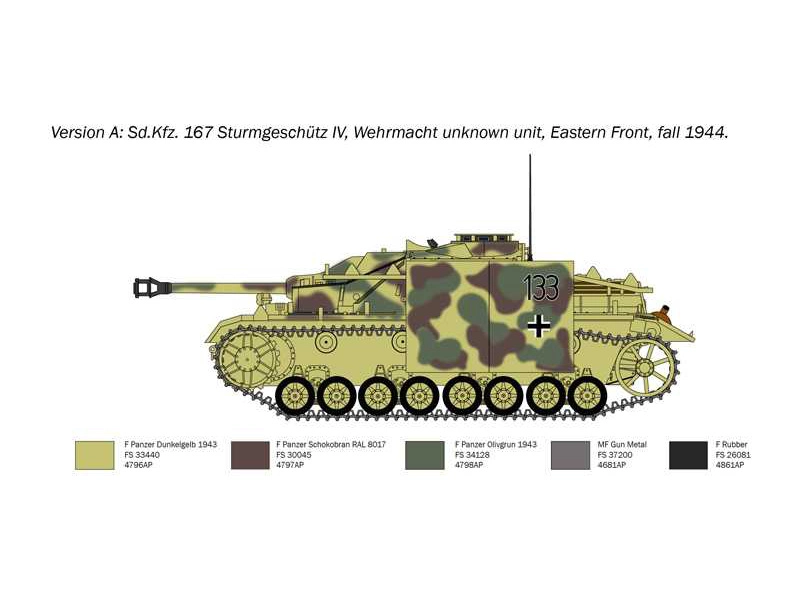 Italeri Sd. Kfz. 167 Sturmgeschütz IV (1:35)