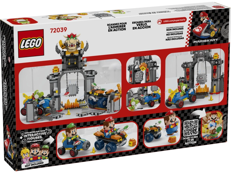 LEGO Super Mario - Mario Kart™ - Bowser a jeho hrad