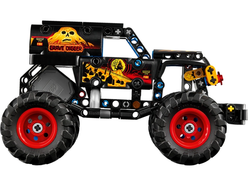 LEGO Technic - Monster Jam™ Grave Digger™ Oheň a ľad