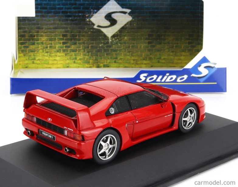 Solido Venturi 400 Gt Biturbo 1994 1:43 Červená