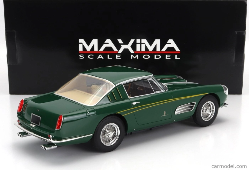 Maxima Ferrari 410 Superamerica Iii Series Pininfarina Coupe 1958 1:18 Zelená