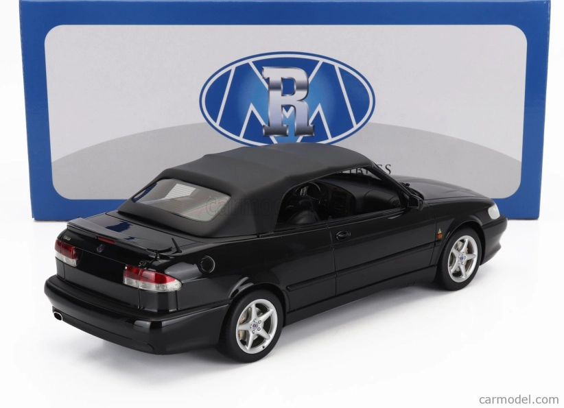 Radscale collection Saab 9-3 Viggen Cabriolet Open 2000 1:18 Black
