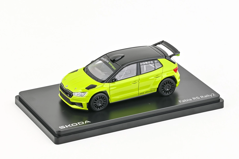 Abrex Škoda Fabia IV RS Rally2 (2022) 1:43 - Zelená Mamba