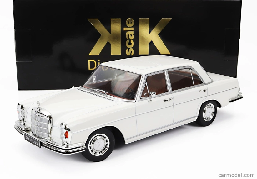 Mercedes benz triedy S 300sel 6.3 (w108) 1967-1972 1:18 Biela