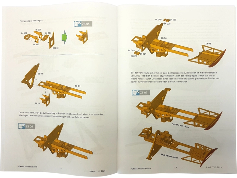 Krick Drago RC plachetnice 1:6 kit