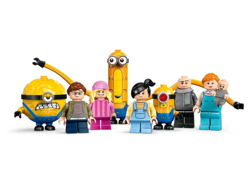 LEGO Ja, zloduch 4 - Mimoni a Gruov rodinný dom