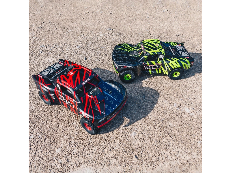 RC auto Arrma Mojave 6S BLX 1:7 4WD RTR, červená