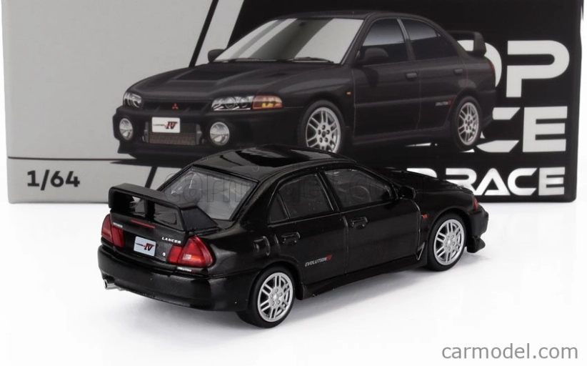 Pop-race-limited Mitsubishi Lancer Evolution Iv 1997 1:64 čierna