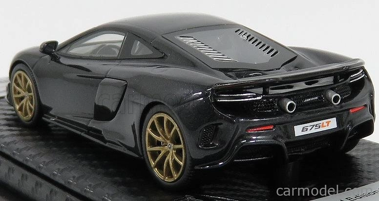 Tecnomodel Mclaren 675lt 2016 1:43 Onyx Black Met