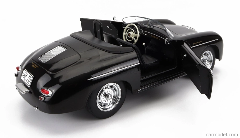 Porsche 356 Speedster N 71 1955 v mierke 1:12 čierna