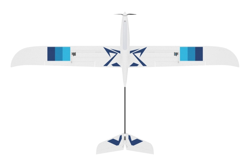 RC letadlo KAVAN Falke 1800mm ARF, modrá