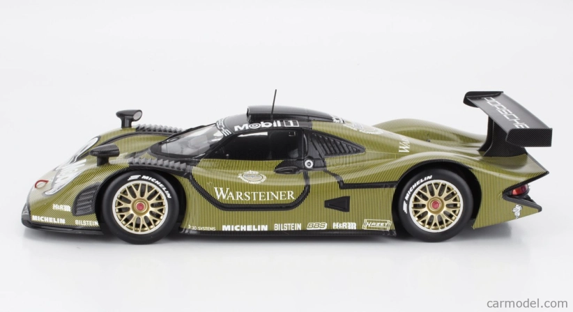Werk83 Porsche 911 Gt1-98 Team Porsche Ag N 0 Test Car 24h Le Mans 1998 1:18 Zlatá Černá