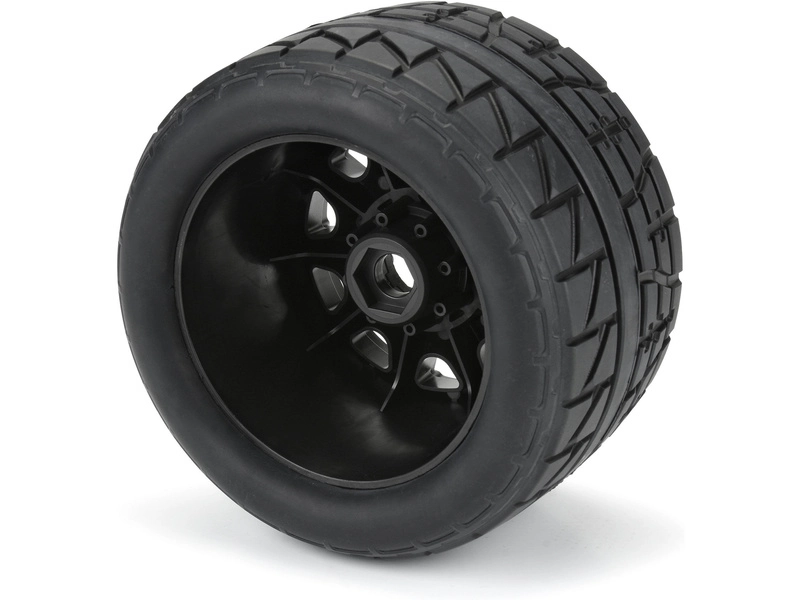 Pro-Line kolo 3.8" 1:8, pneu Menace HP BELTE, disk čený H17 (2)