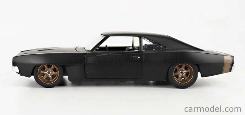 Dodge Charger Widebody 1968 od Jada Dodge Dom - Fast & Furious 1:24 Primer Black