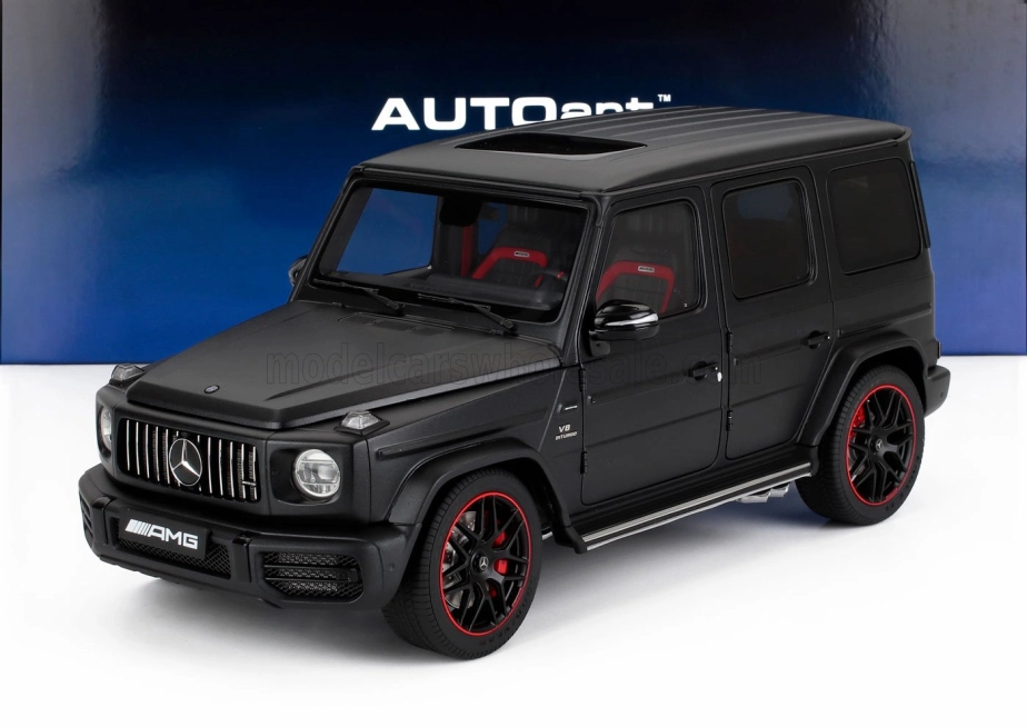 Autoart Mercedes benz G-class G63 Amg (W463) V8 Biturbo 2019 1:18 Night Black Magno