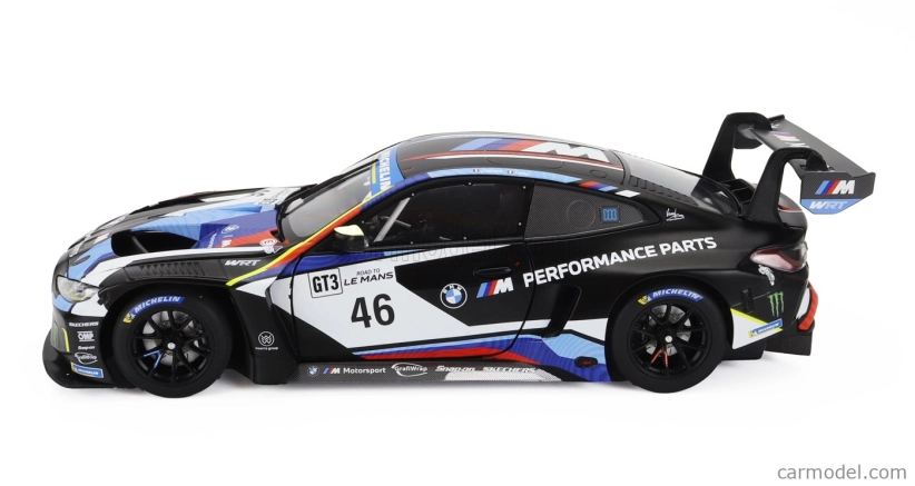 Minichamps BMW 4-series M4 Gt3 Team Wrt N 46 1:18, černá