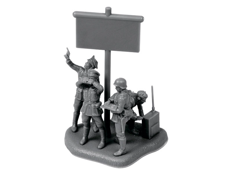 Zvezda figúrky – nemecké veliteľstvo (1:72)