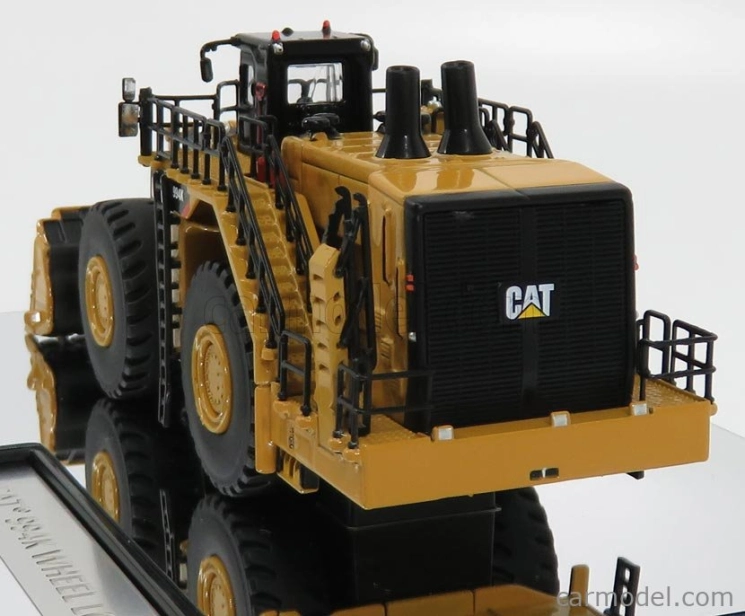 Dm-models Caterpillar Cat994k Ruspa Gommata - Scraper Tractor Wheel Loader 1:125 Žlutá Černá